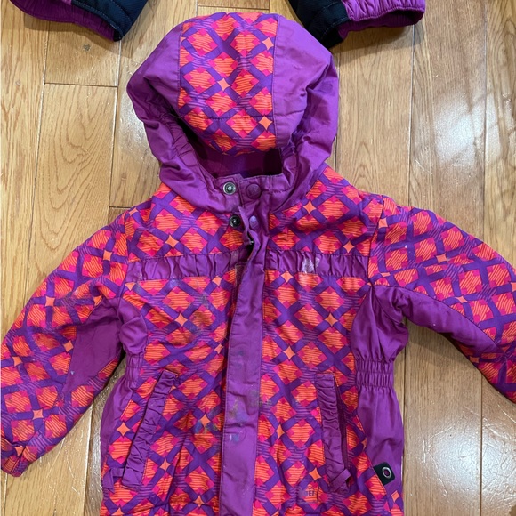 REI toddler baby 18 months snow ski overalls jacket and gloves - Picture 3 of 10